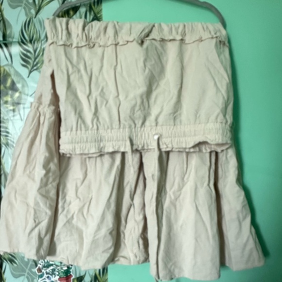 Long beige skirt - Picture 3 of 5